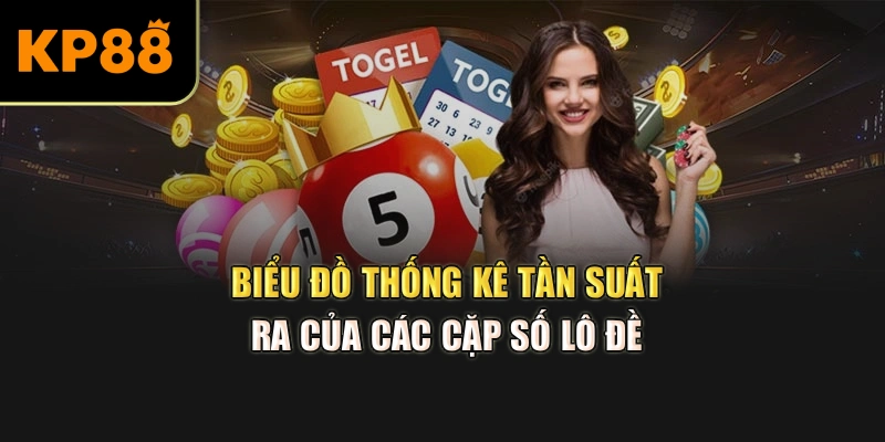 biểu đồ thống kê tần suất ra của các cặp số lô đề
