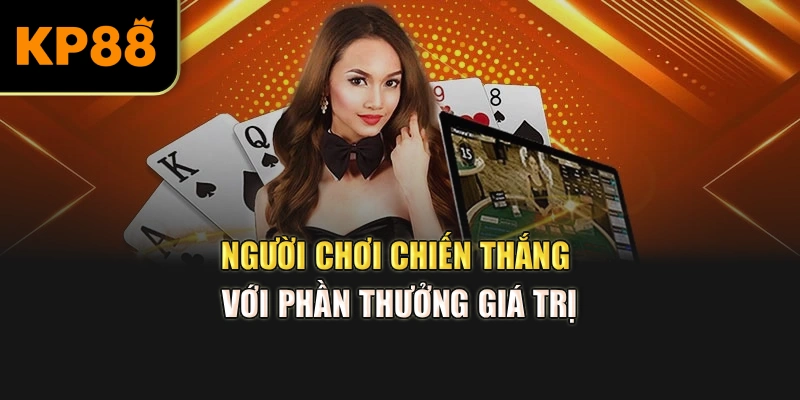 Người chơi chiến thắng với phần thưởng giá trị)